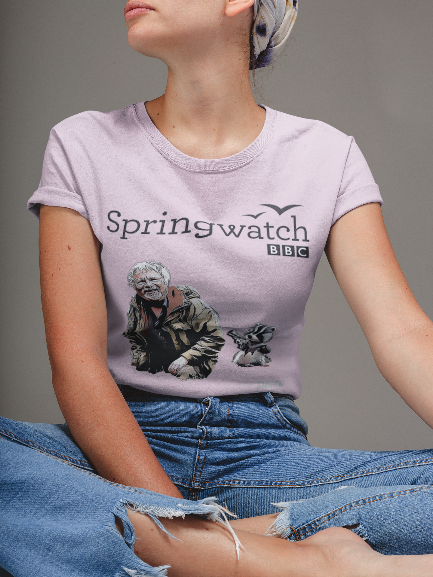 revenge of the badger - springwatch t-shirt