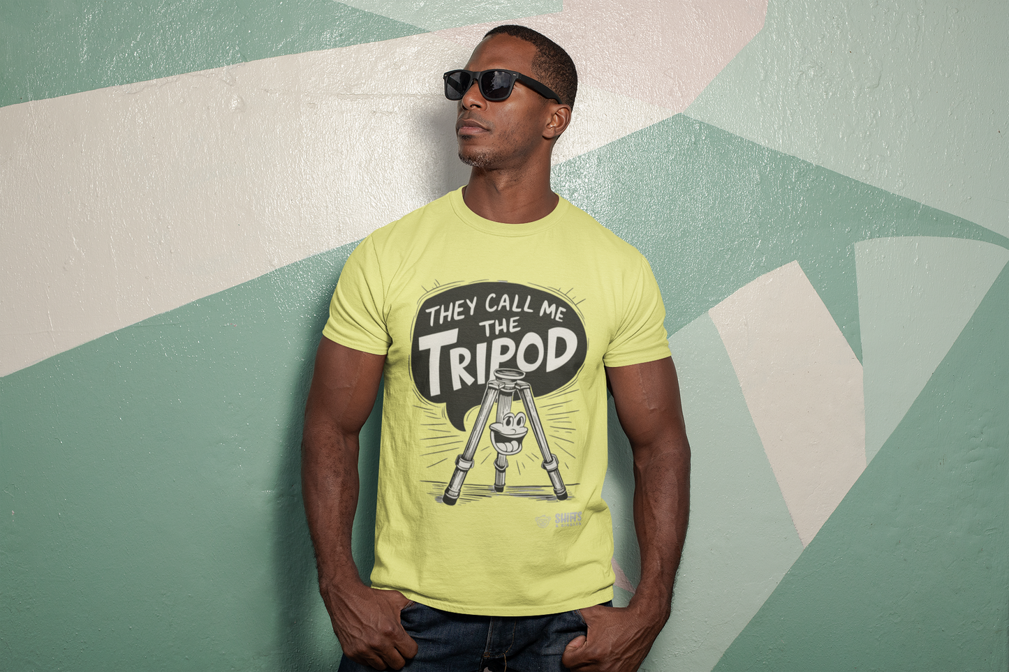 they call me the tripod t-shirt