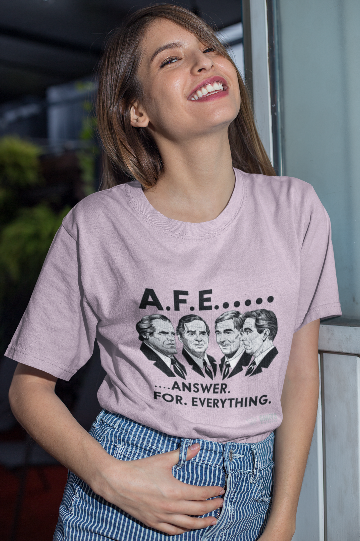 a.f.e. - answer for everything t-shirt