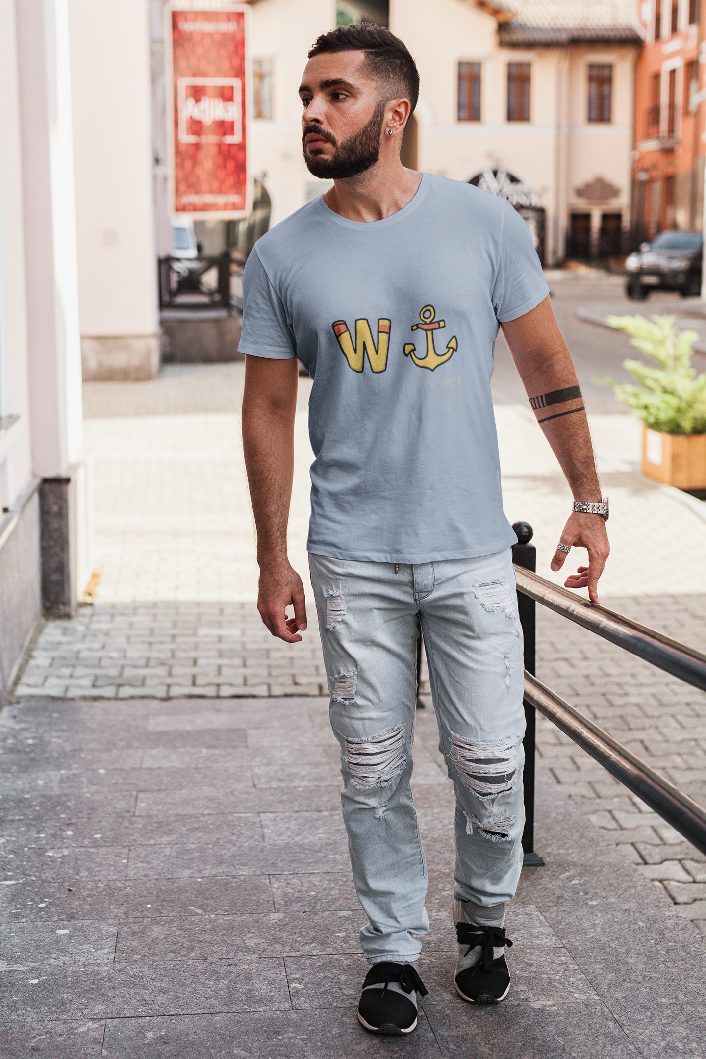 w-anchor t-shirt