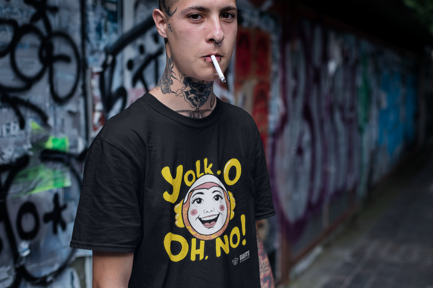 yolk oh - oh no t-shirt