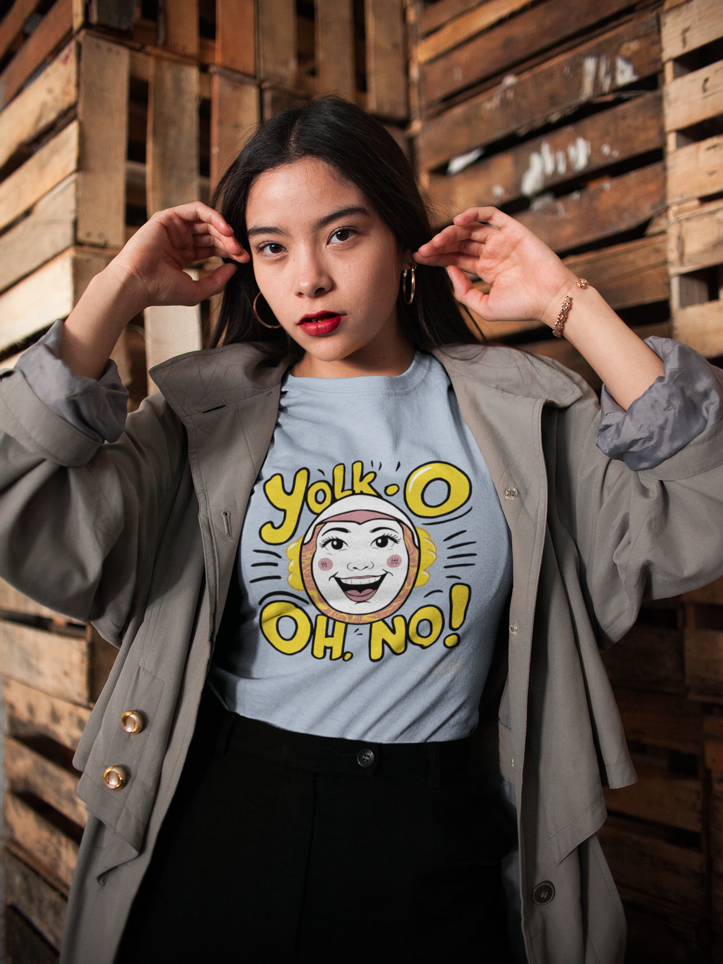 yolk oh - oh no t-shirt