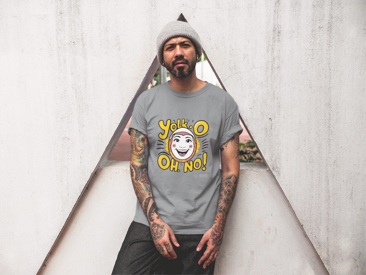 yolk oh - oh no t-shirt