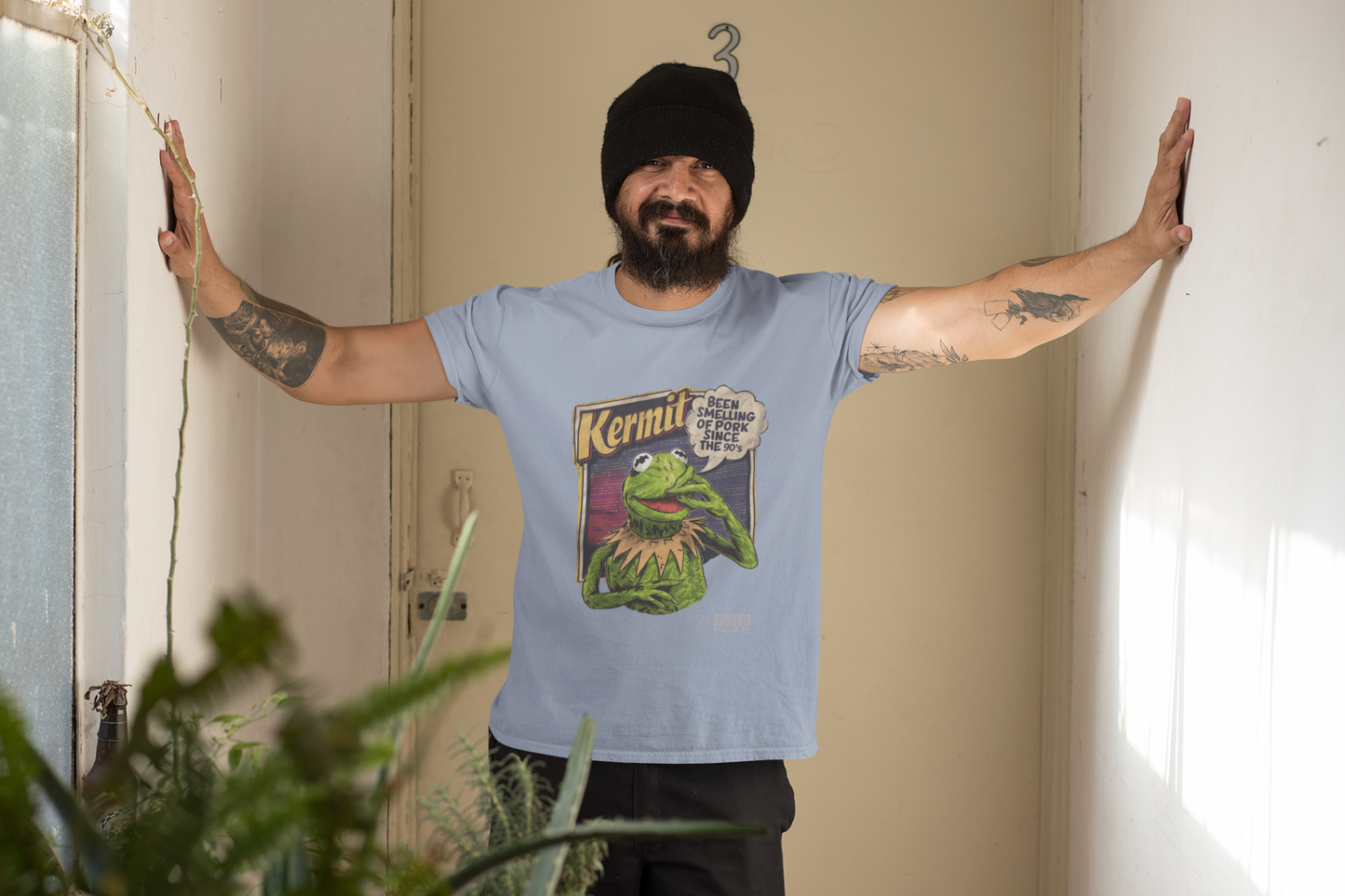 kermits fingers retro t-shirt