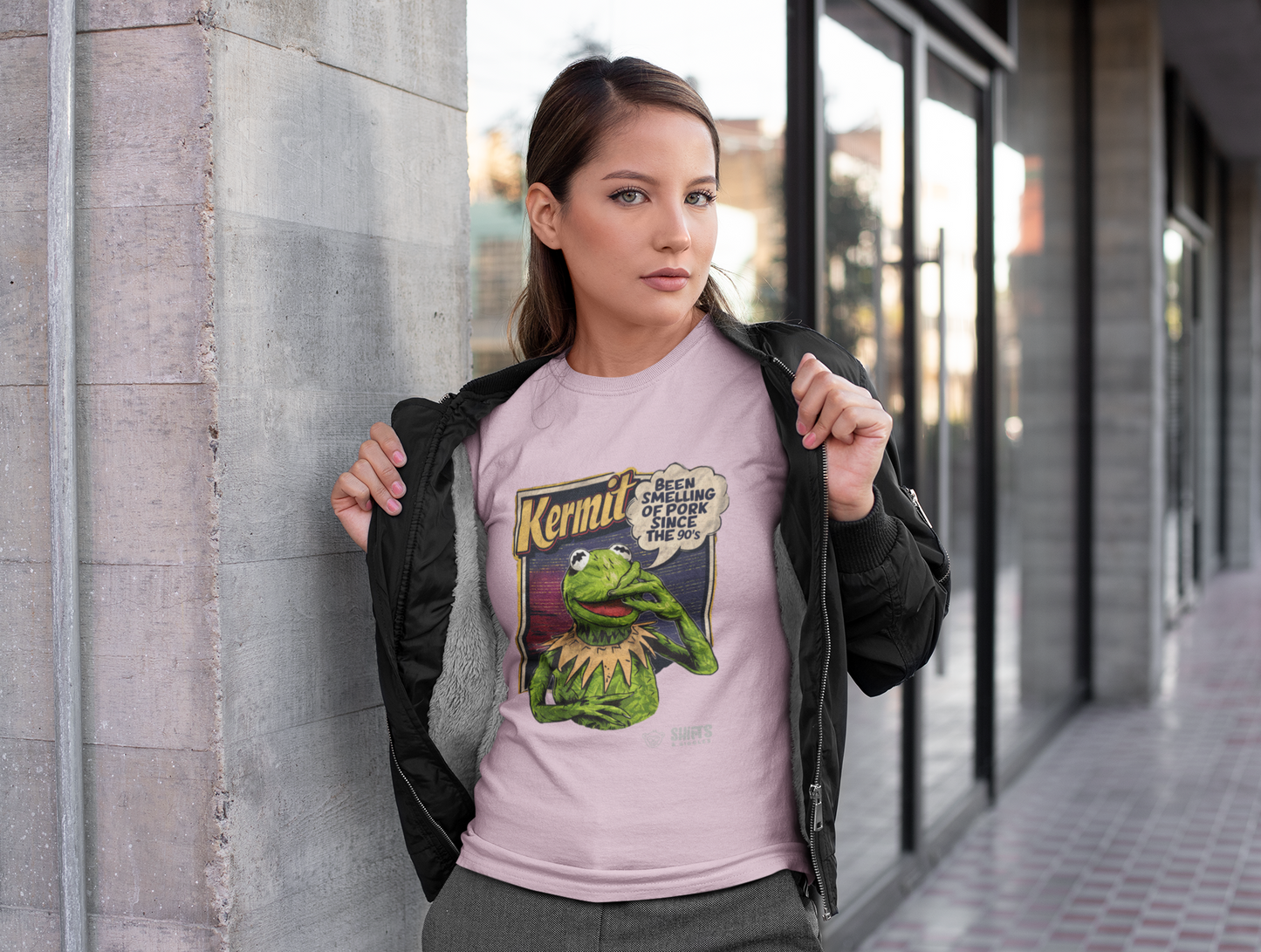 kermits fingers retro t-shirt