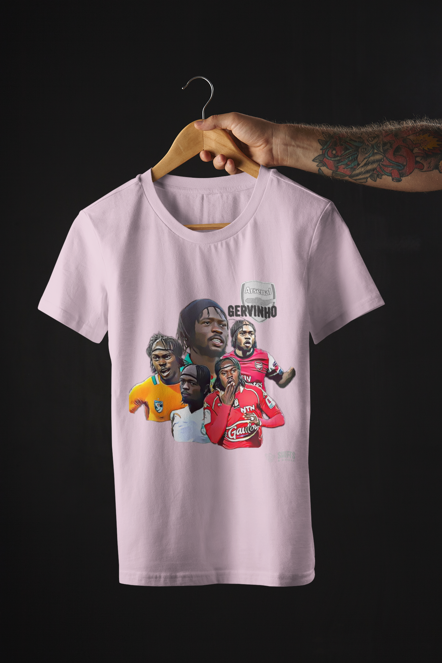 gervinho - football cult-hero t-shirt