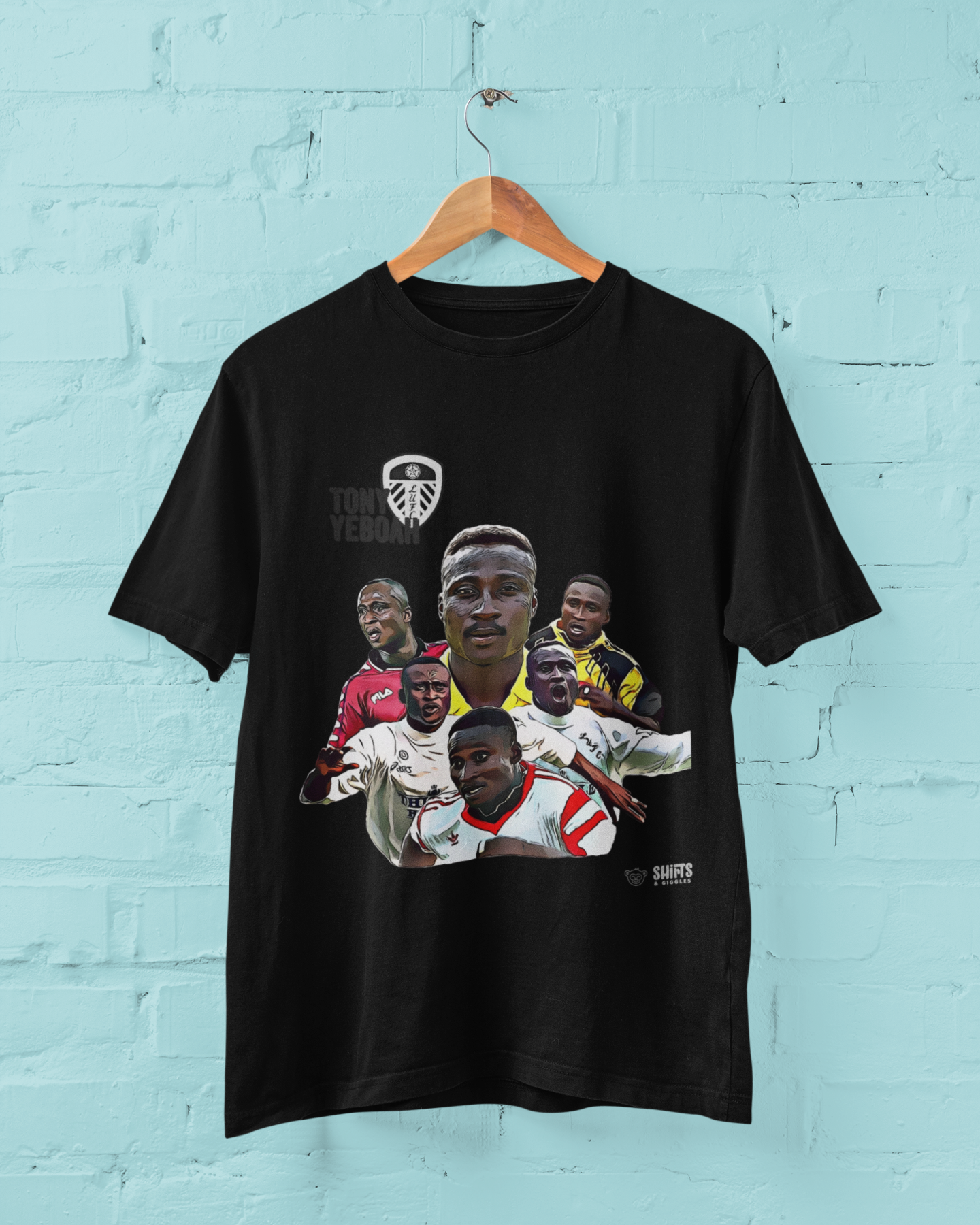 tony yeboah - football cult-hero t-shirt