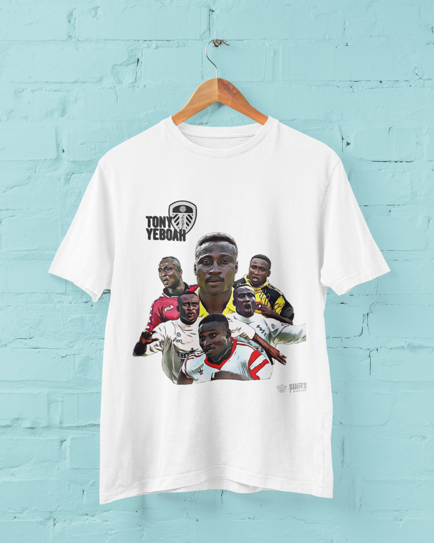 tony yeboah - football cult-hero t-shirt