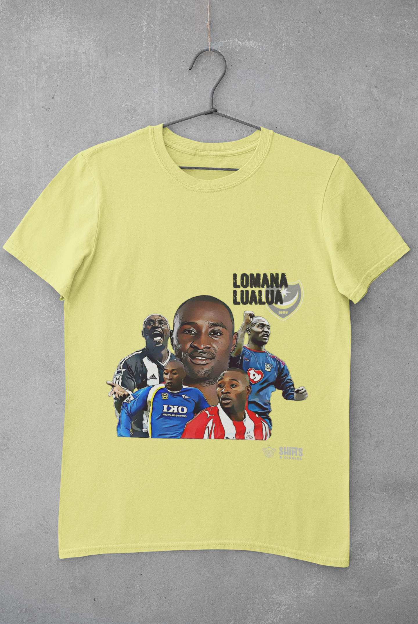 lomana lualua - football cult-hero t-shirt