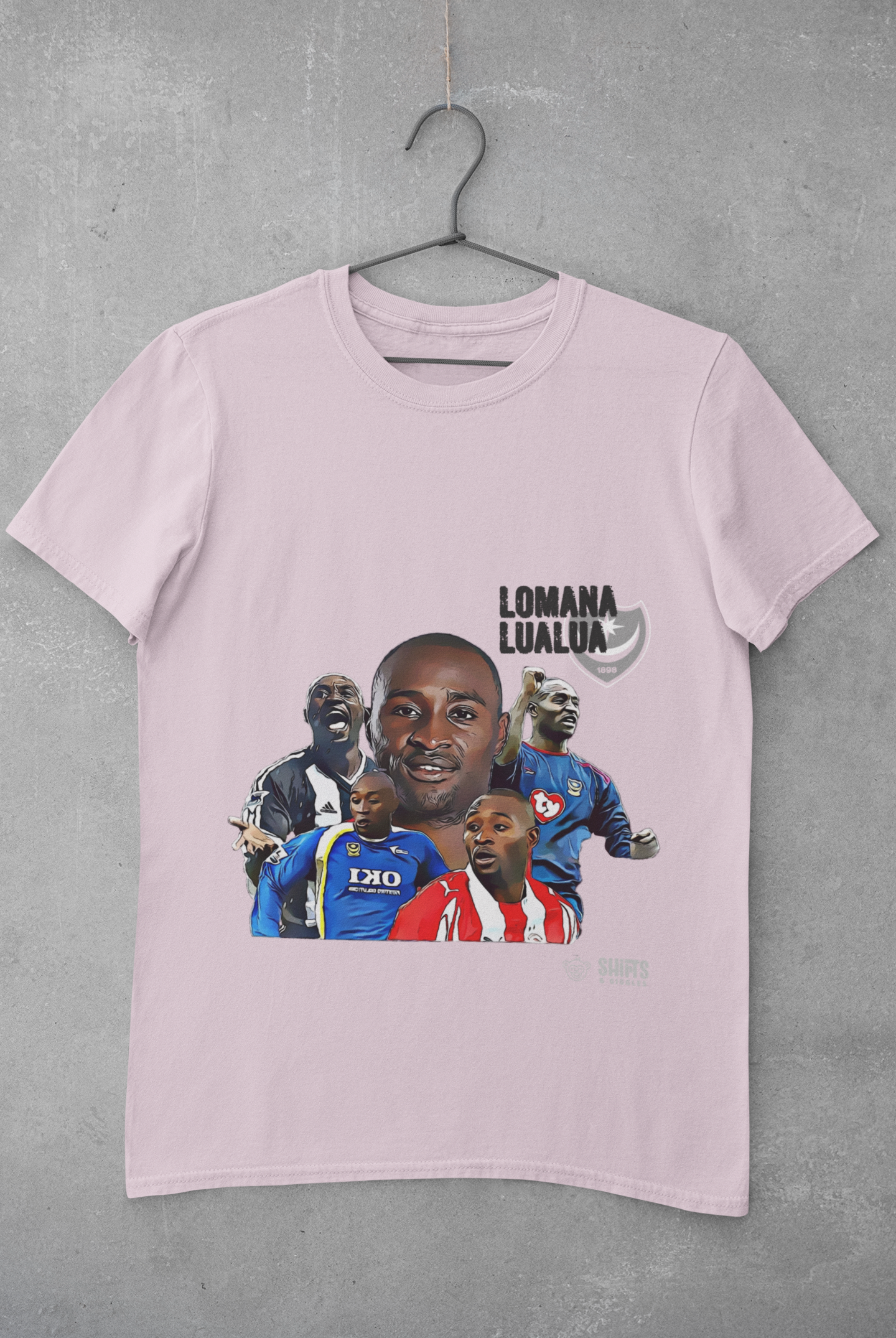 lomana lualua - football cult-hero t-shirt