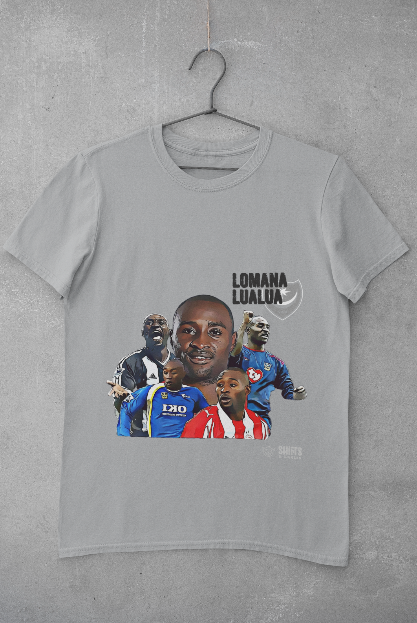 lomana lualua - football cult-hero t-shirt