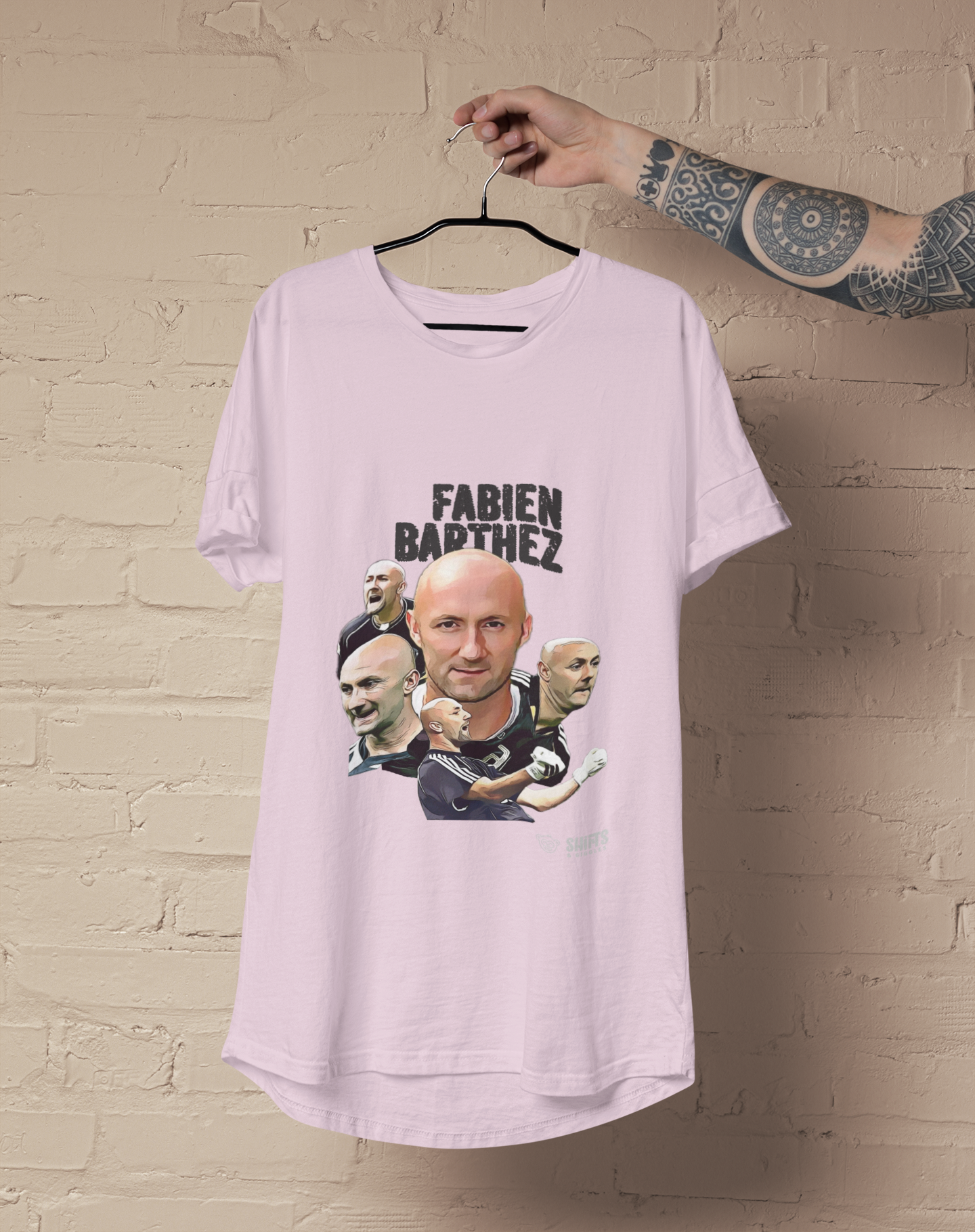 fabien barthez - football cult hero t-shirt