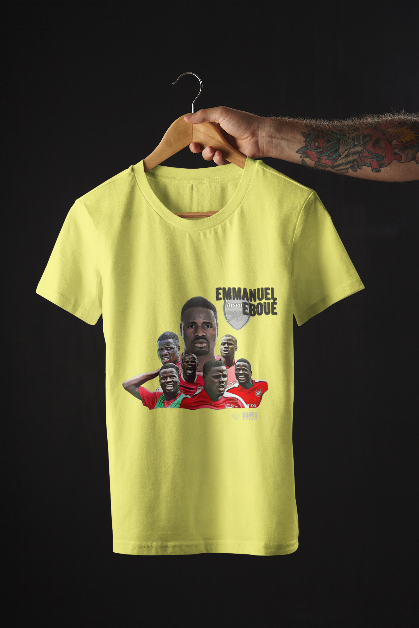 emmanuel eboué - football cult hero t-shirt