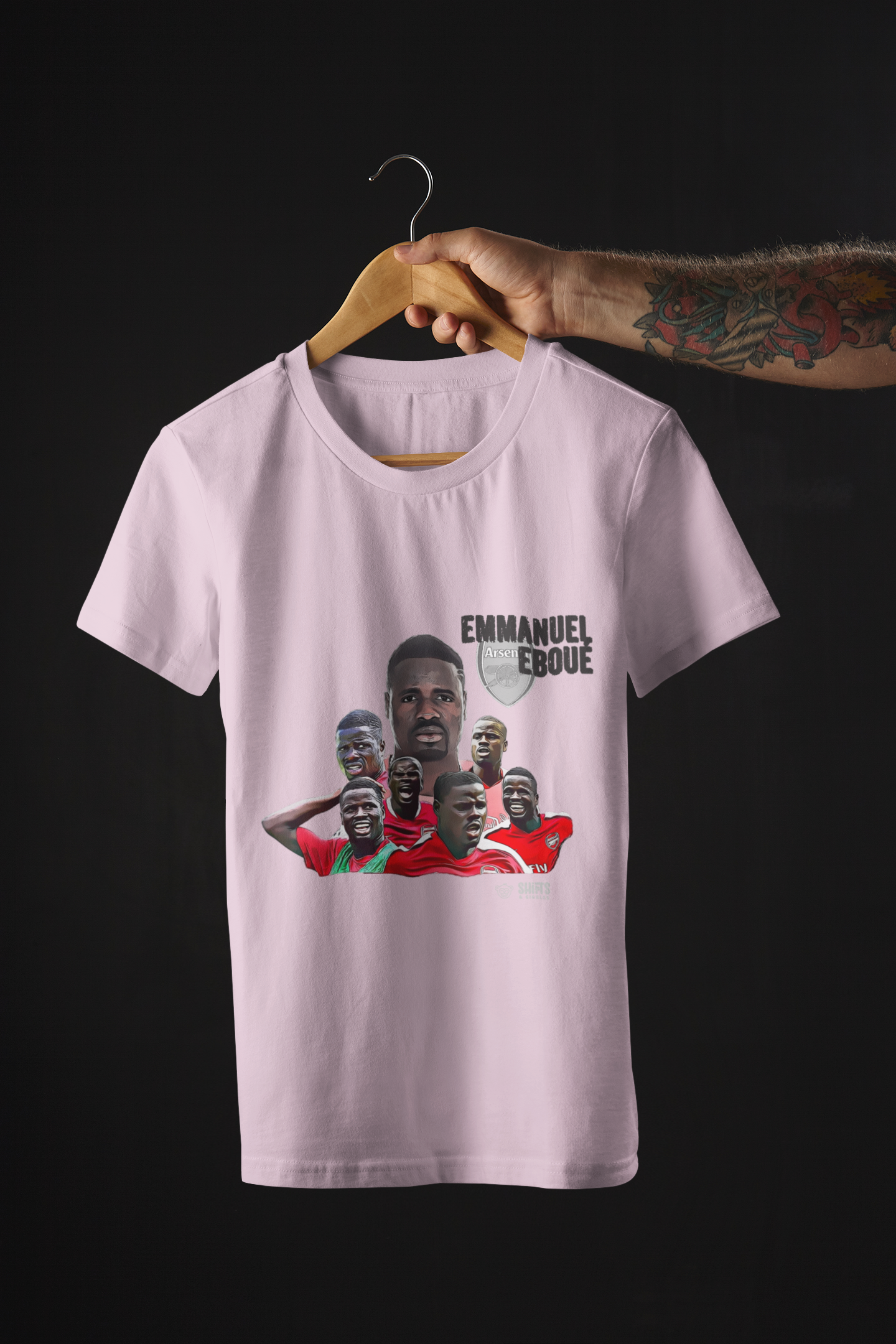 emmanuel eboué - football cult hero t-shirt