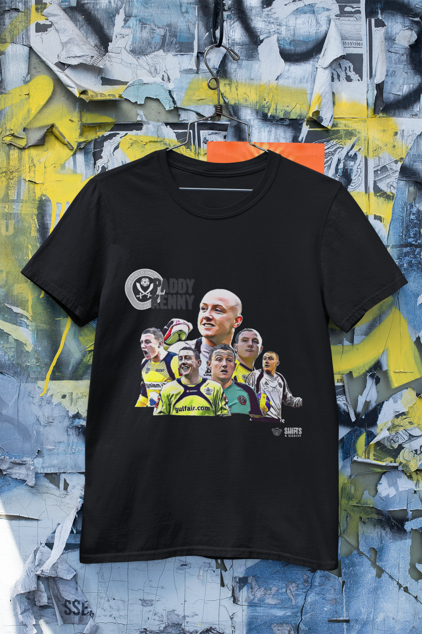 paddy kenny - football cult-hero t-shirt