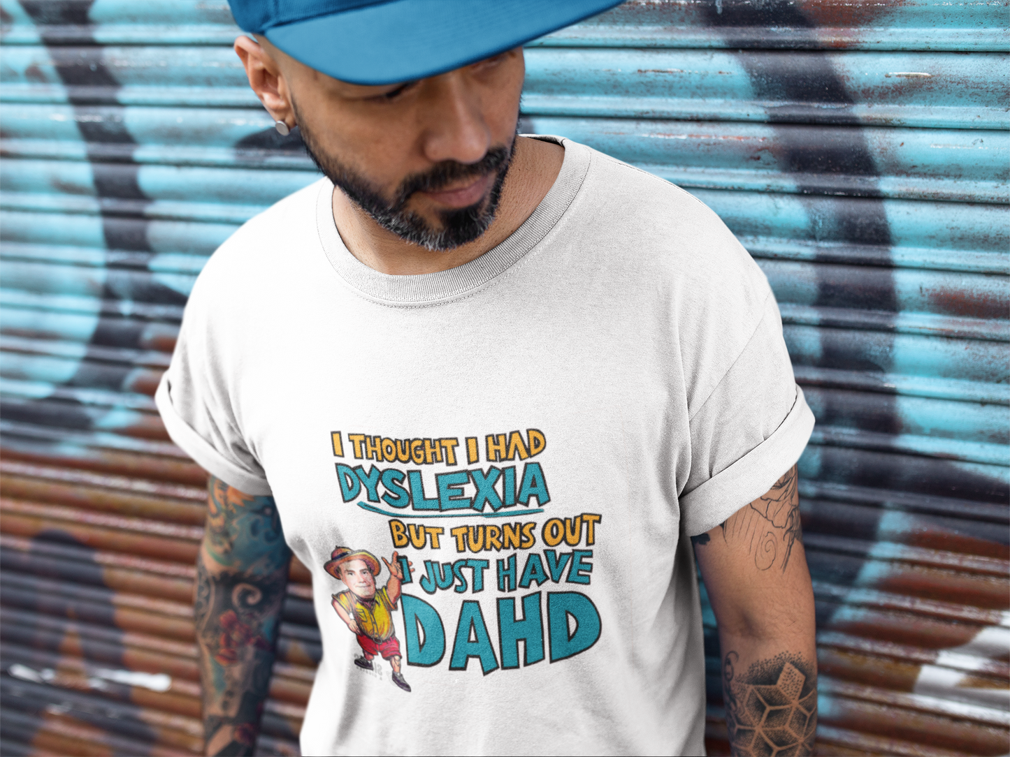 dyslexia t-shirt - dahd