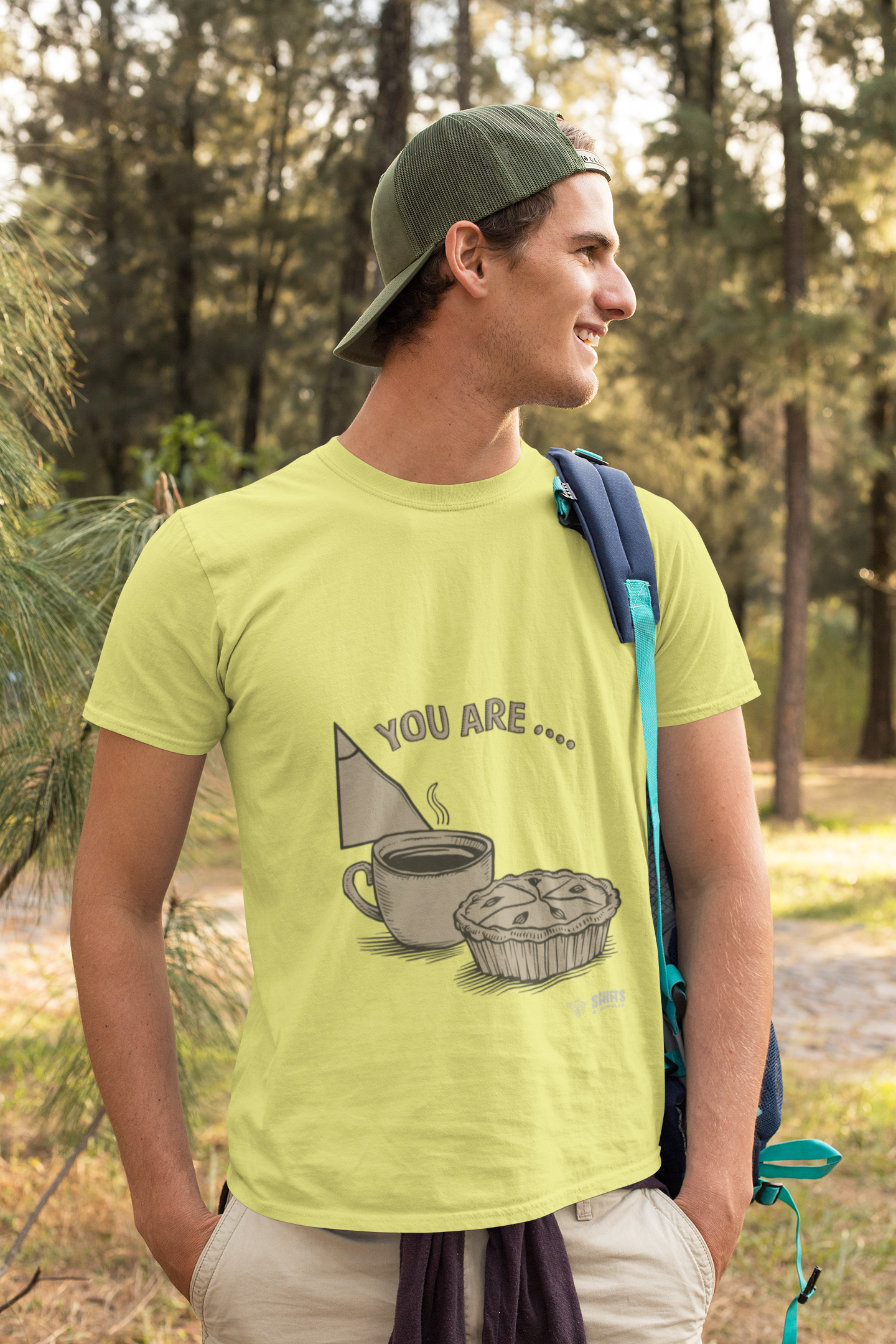 acute. tea. pie. t-shirt