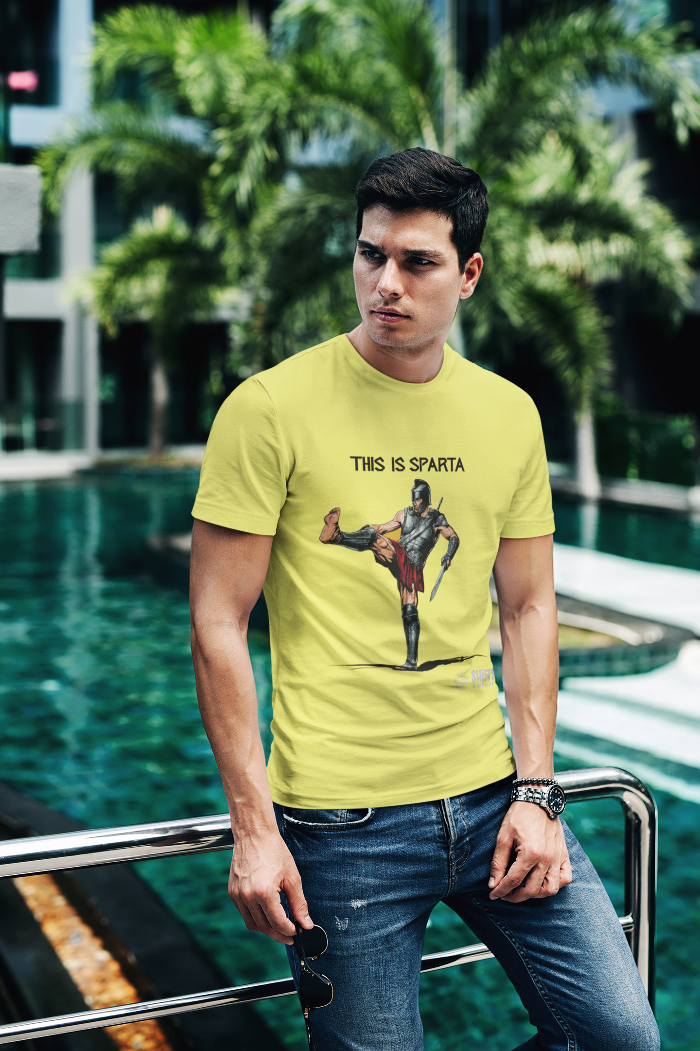 this is sparta t-shirt