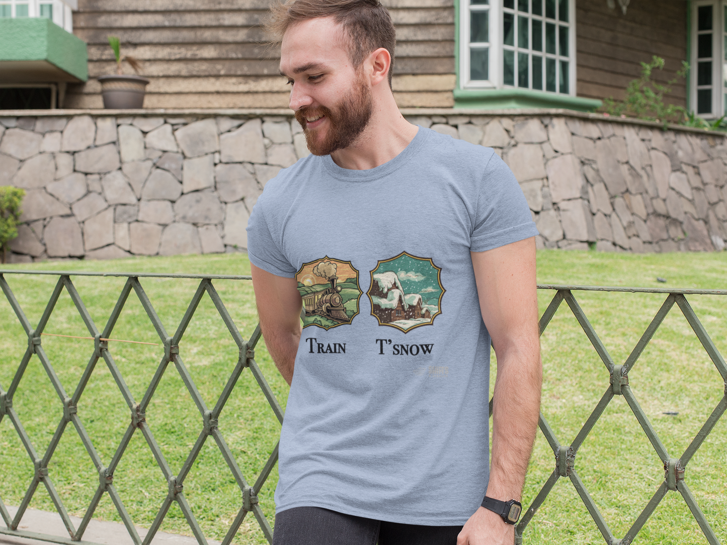 train / tsnow t-shirt