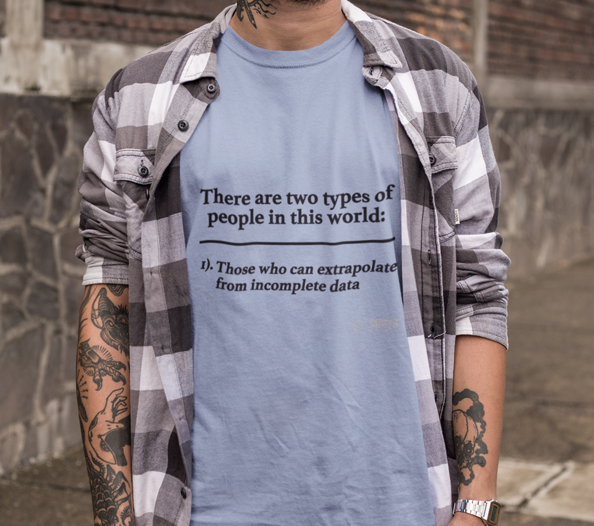 there are two types of people in this world t-shirt