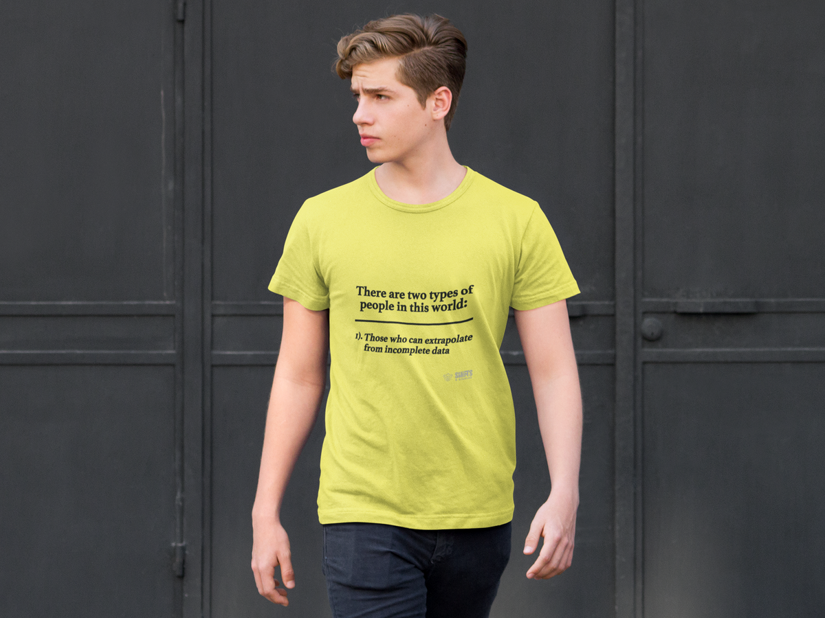 there are two types of people in this world t-shirt