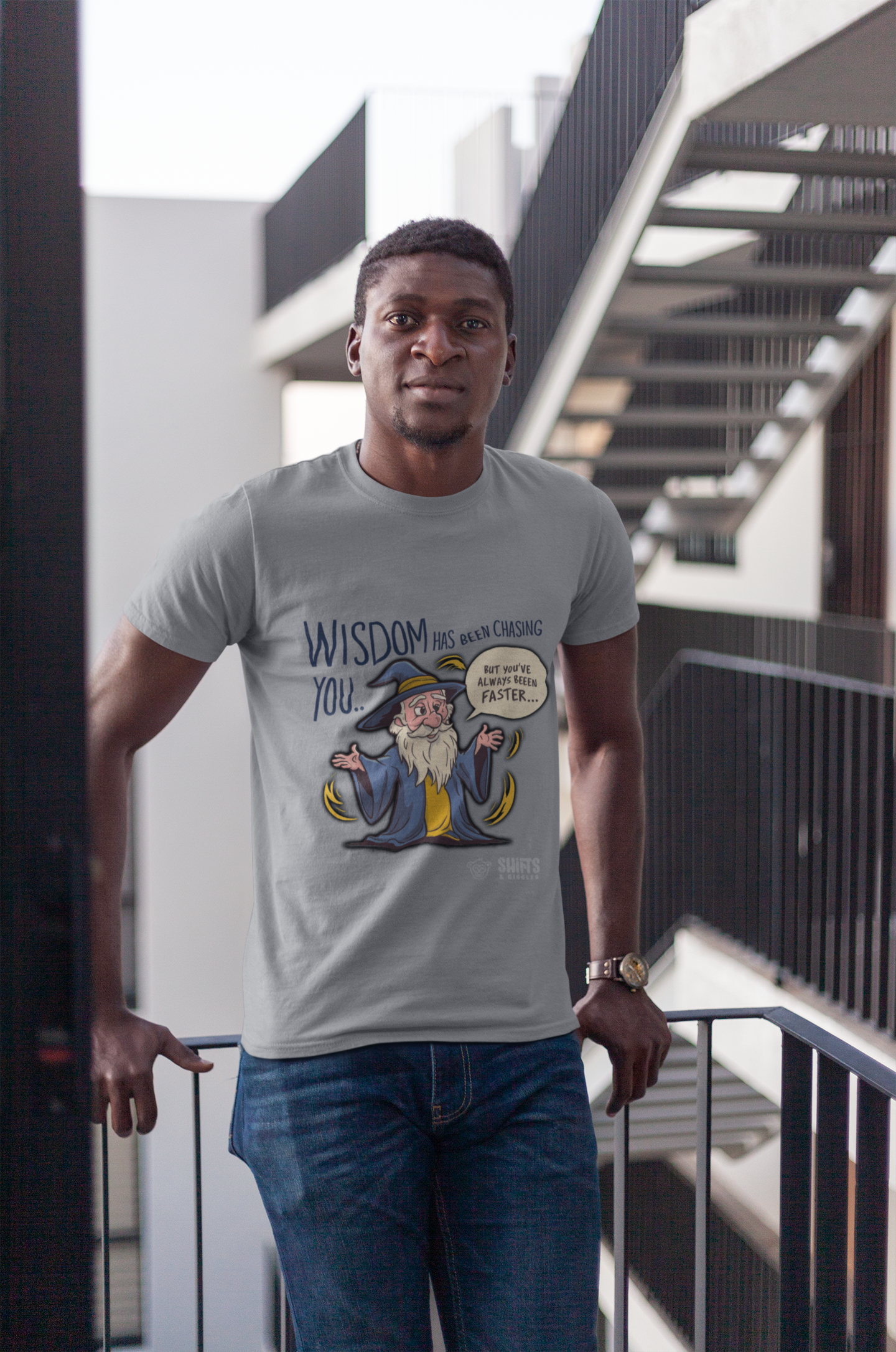 wisdom has been chasing you...t-shirt