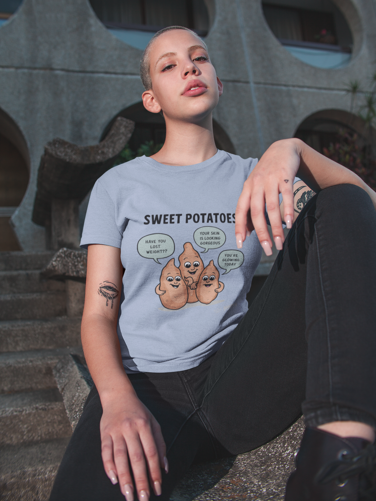 sweet potatoes t-shirt