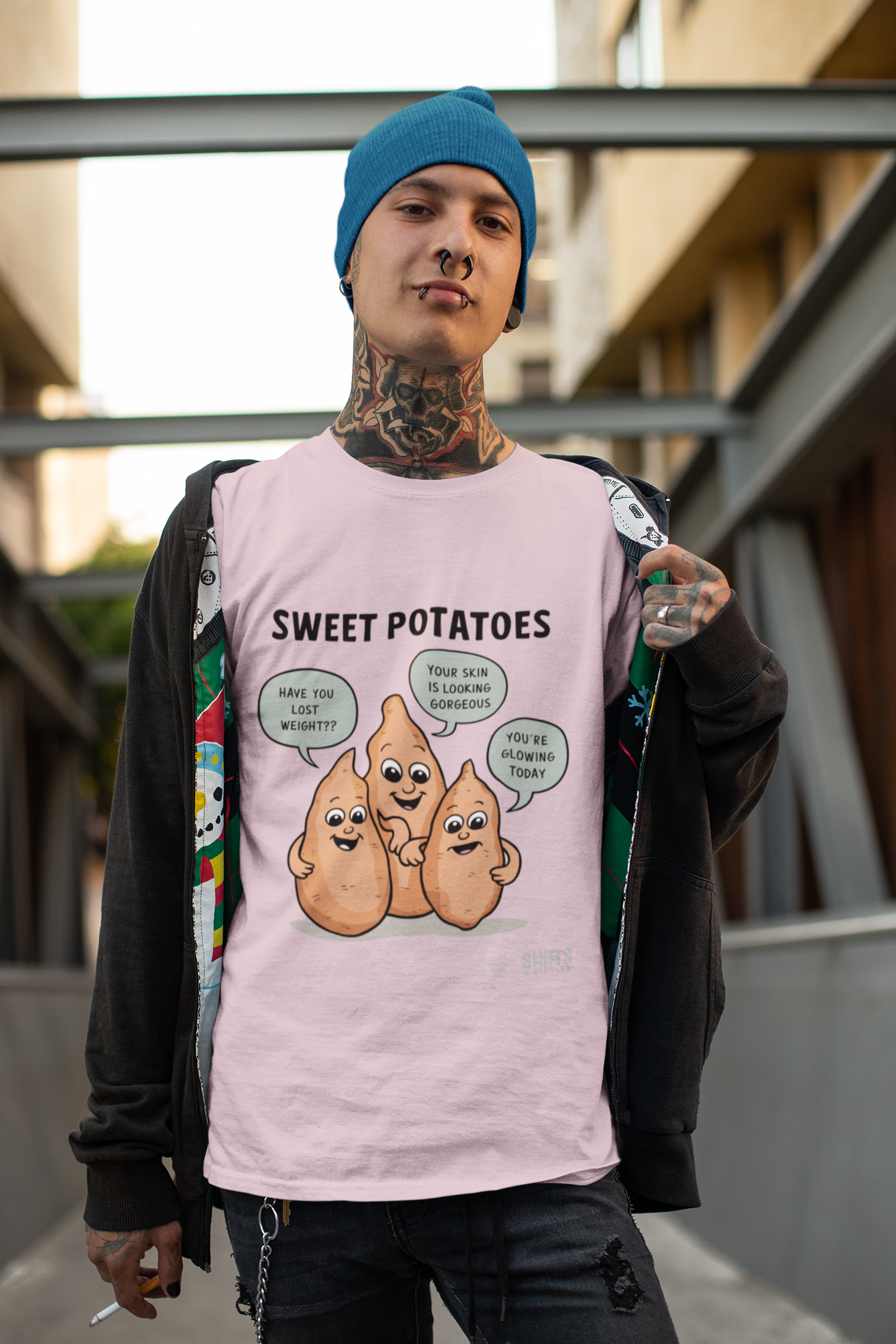 sweet potatoes t-shirt