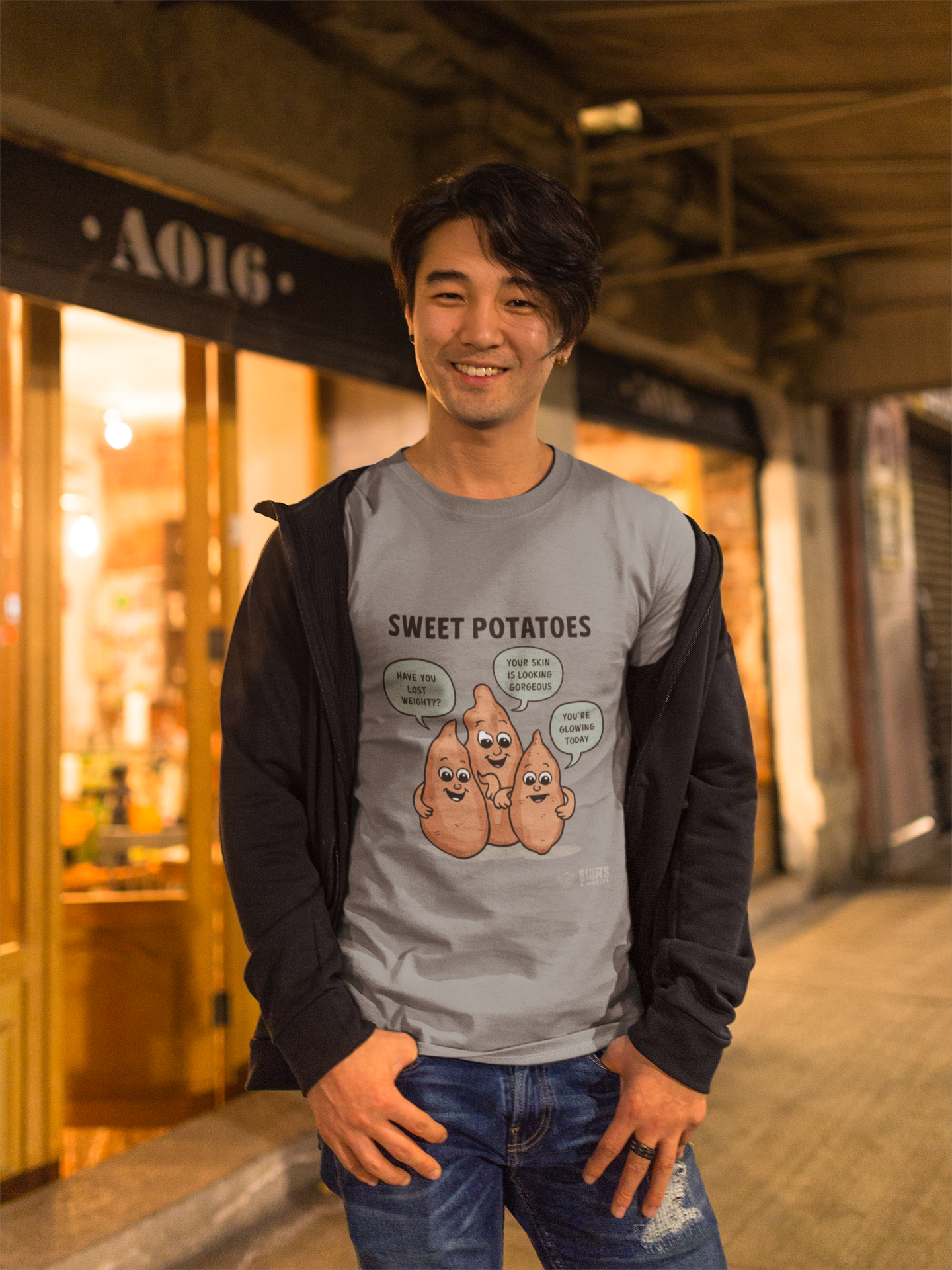 sweet potatoes t-shirt