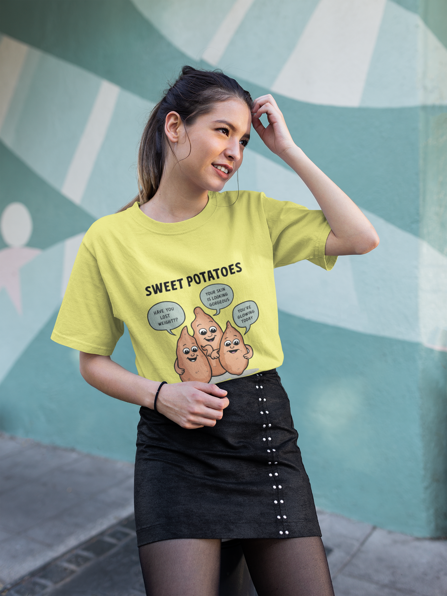 sweet potatoes t-shirt