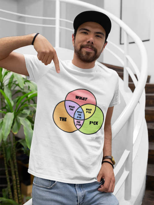 Venn Diagram - What. The. F*ck T-Shirt