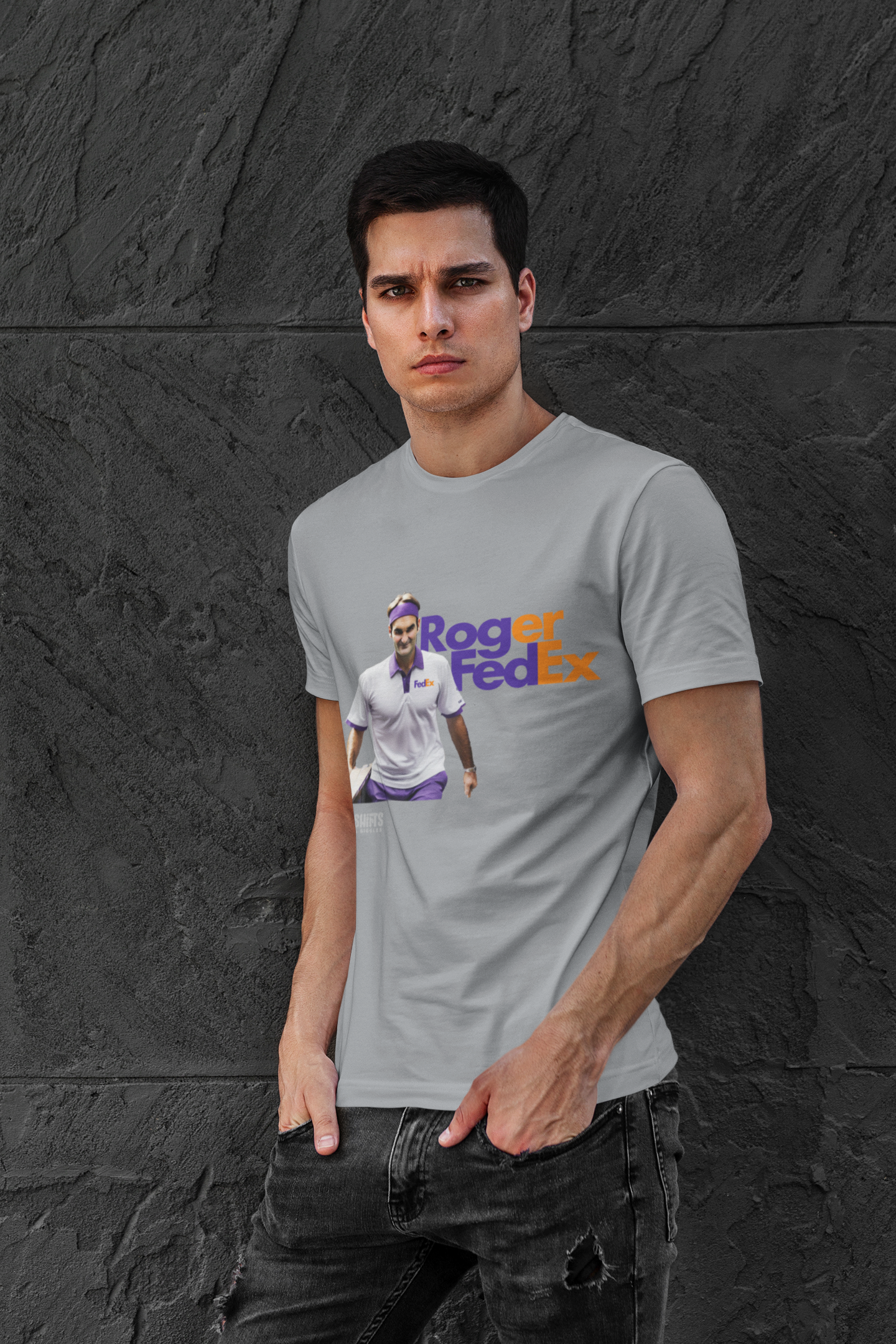 roger fedex t-shirt