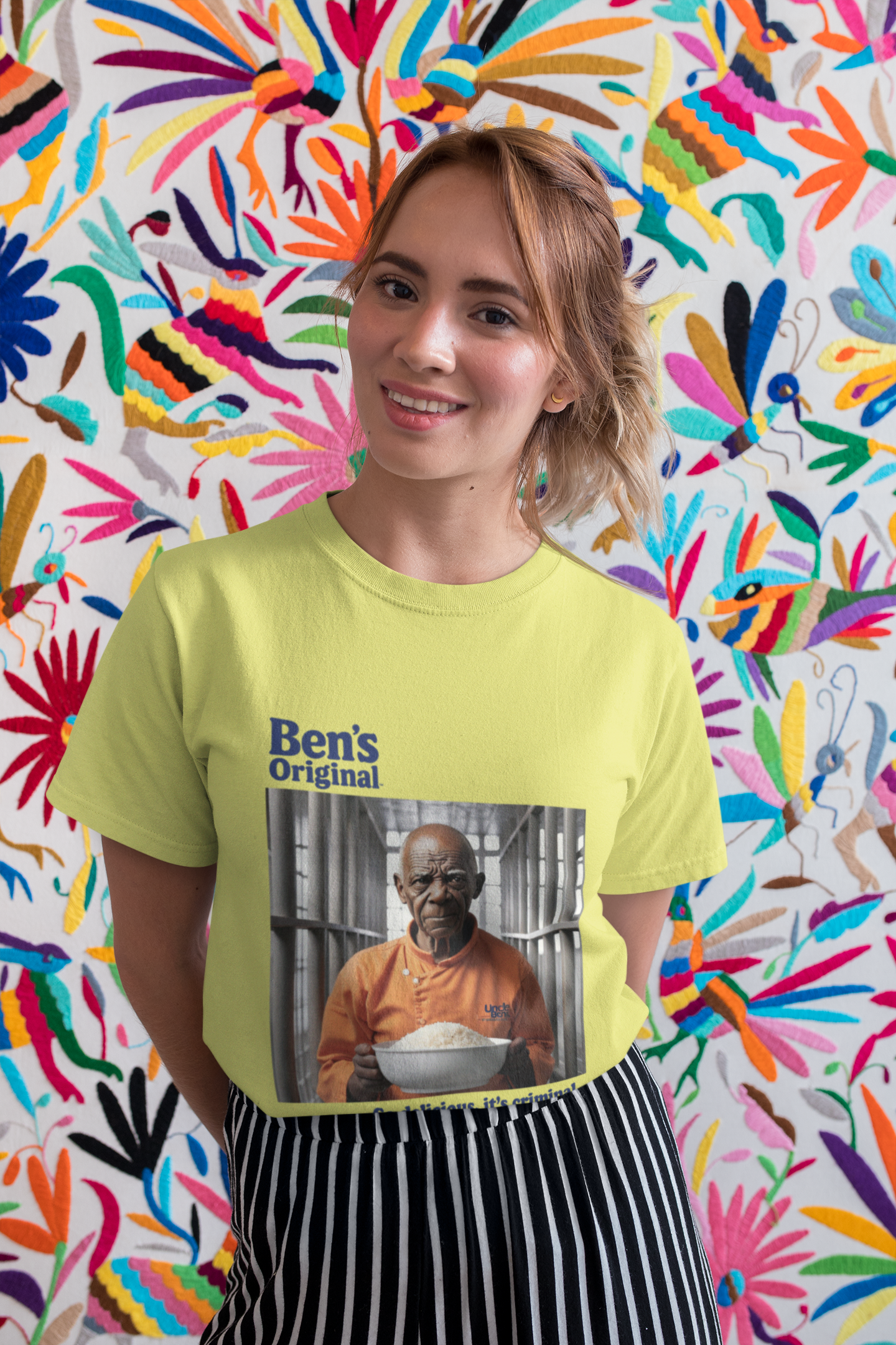 uncle ben's rice - criminally good t-shirt