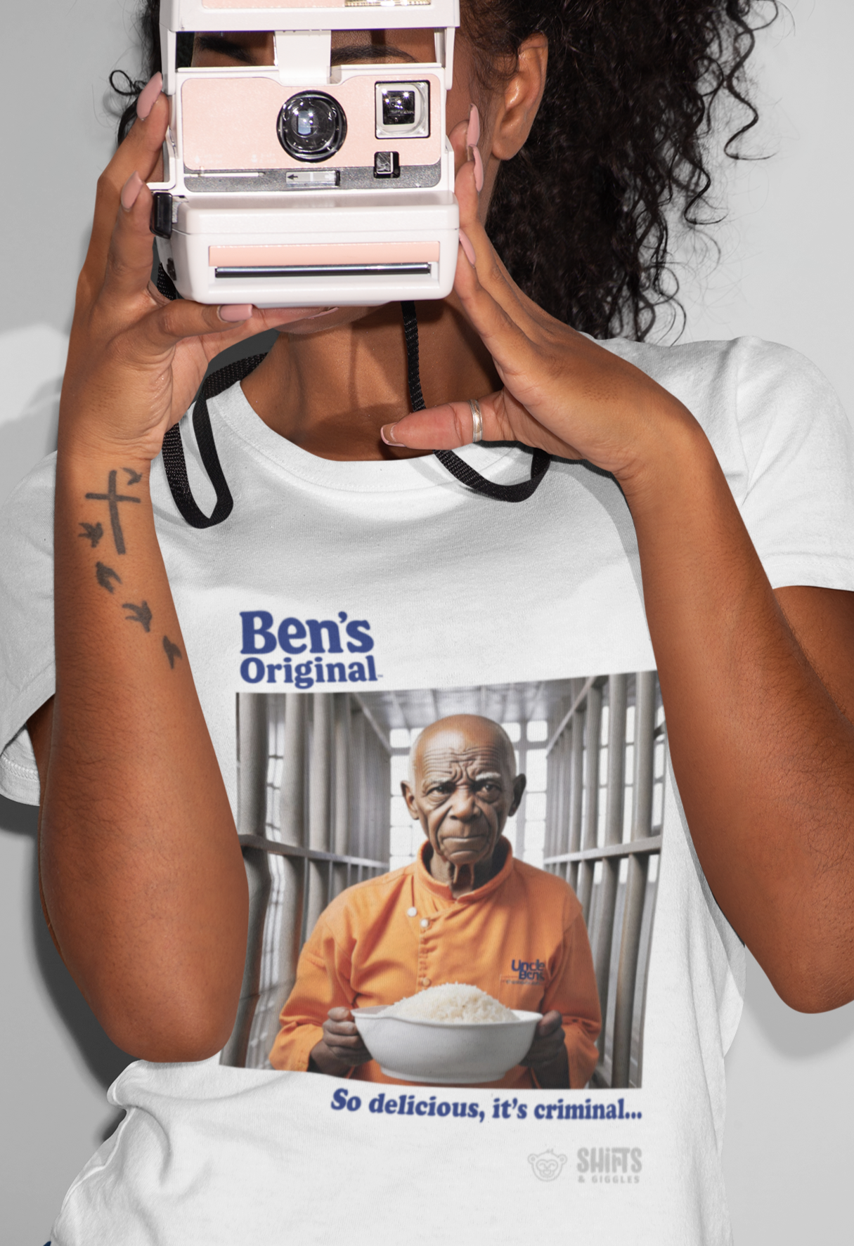 uncle ben's rice - criminally good t-shirt