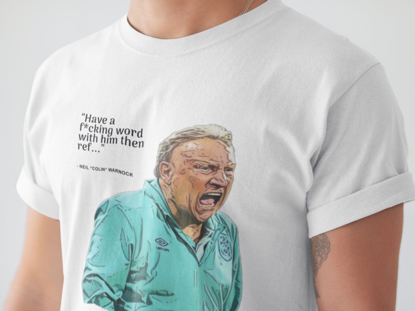 neil warnock - have a f*cking word t-shirt