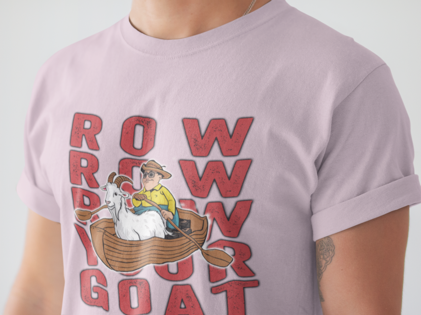 row, row, row, your goat t-shirt