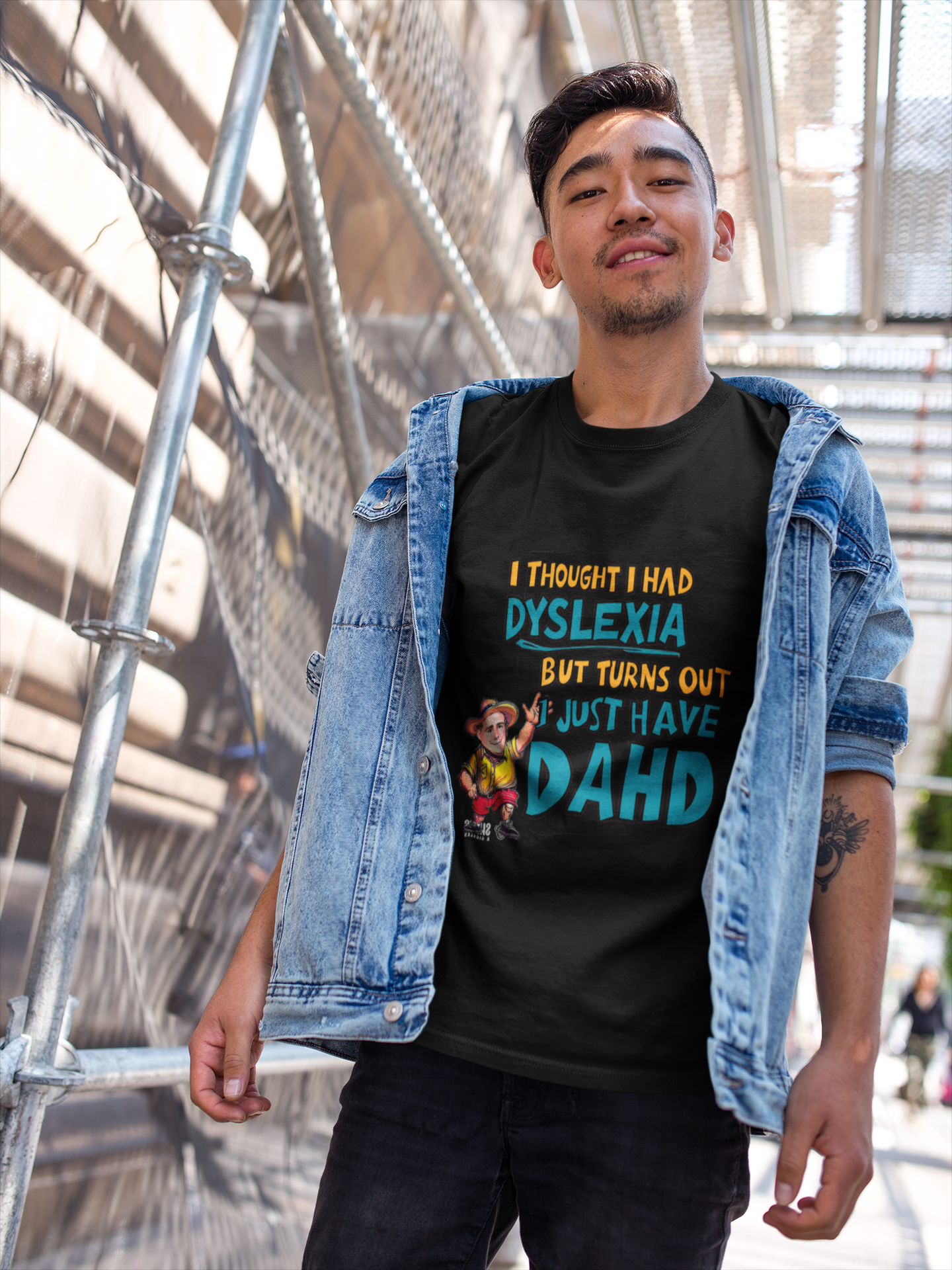 dyslexia t-shirt - dahd