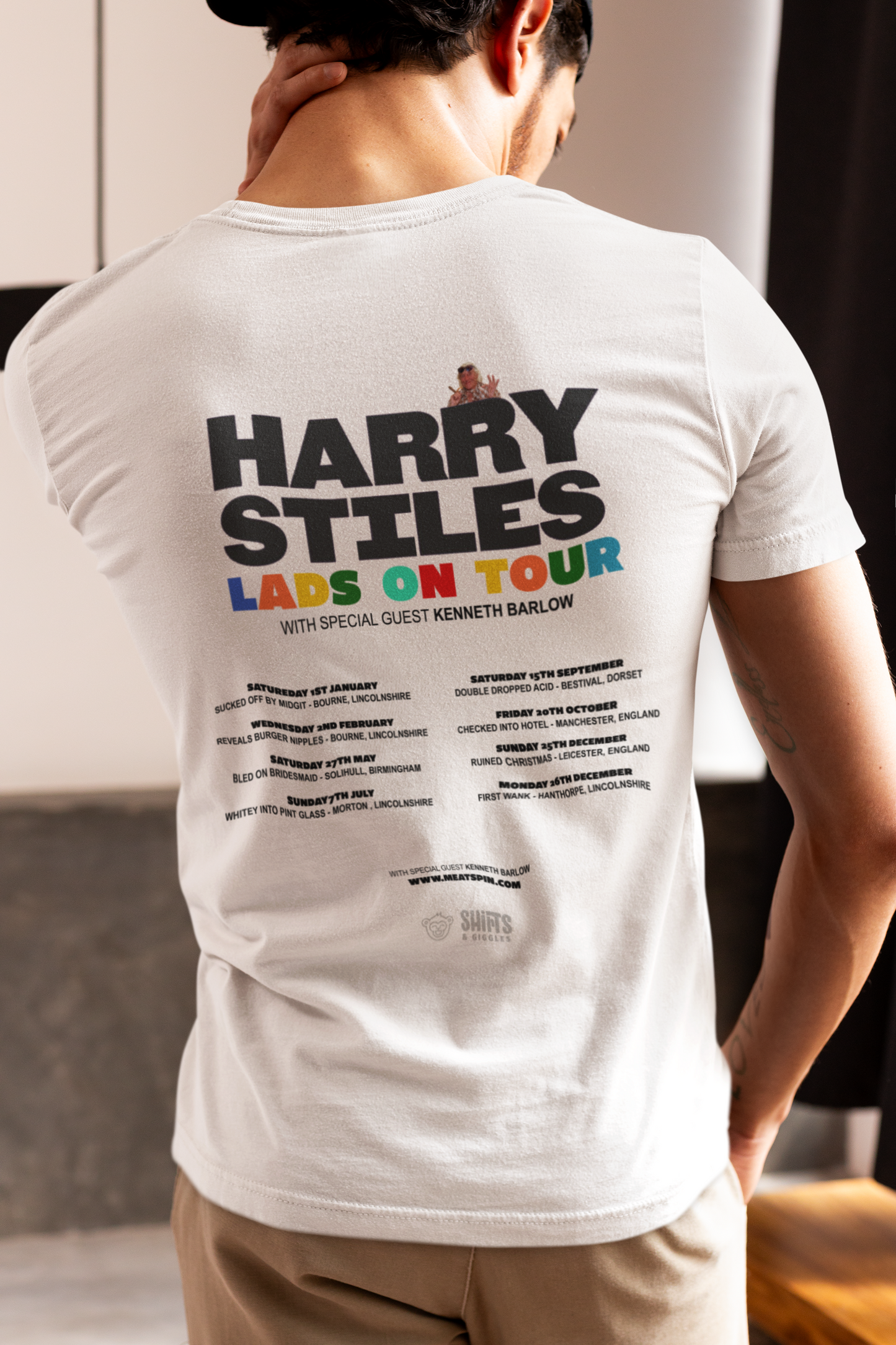 harry stiles - love on tour t-shirt