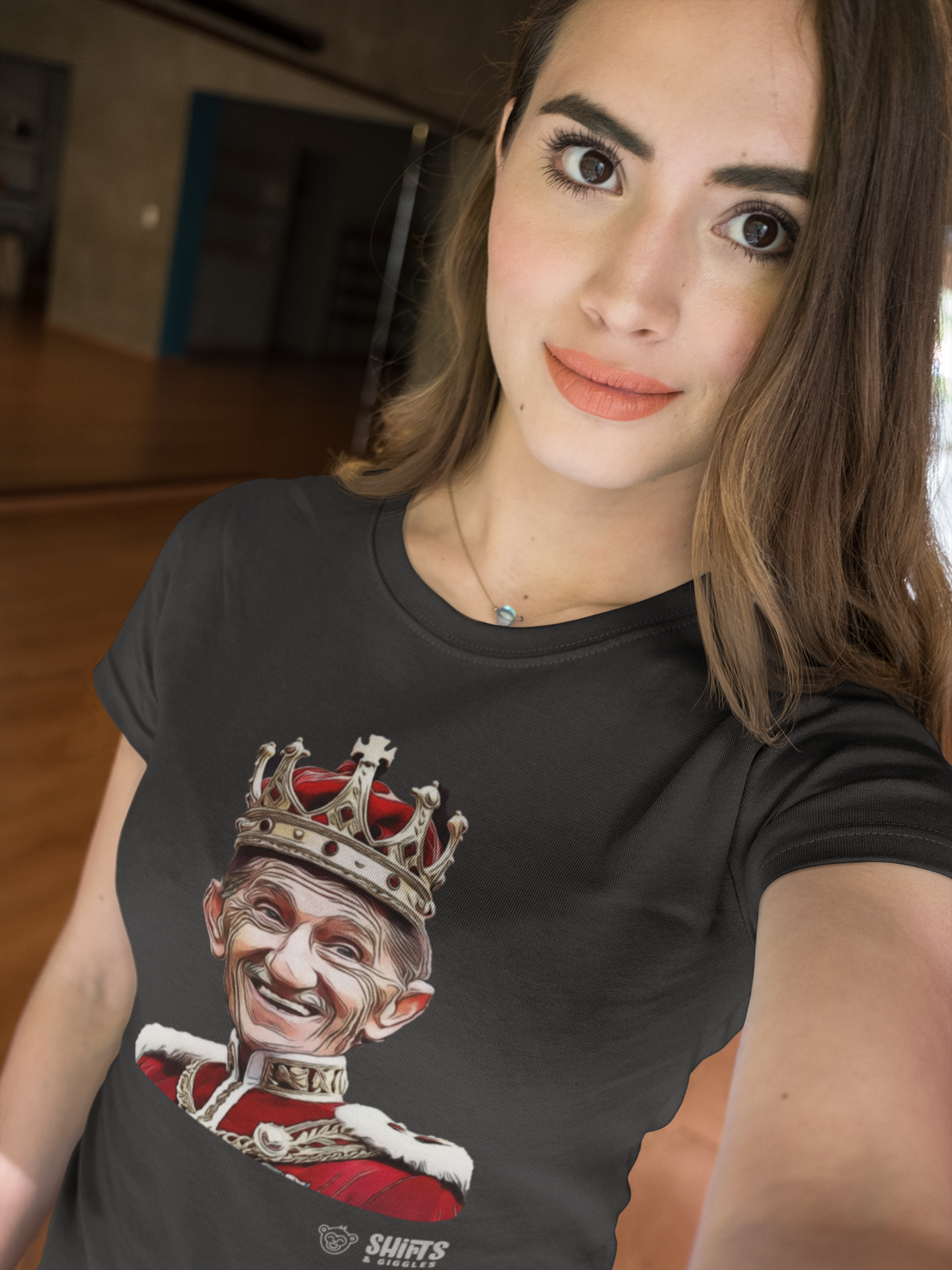 king barry chuckle t-shirt