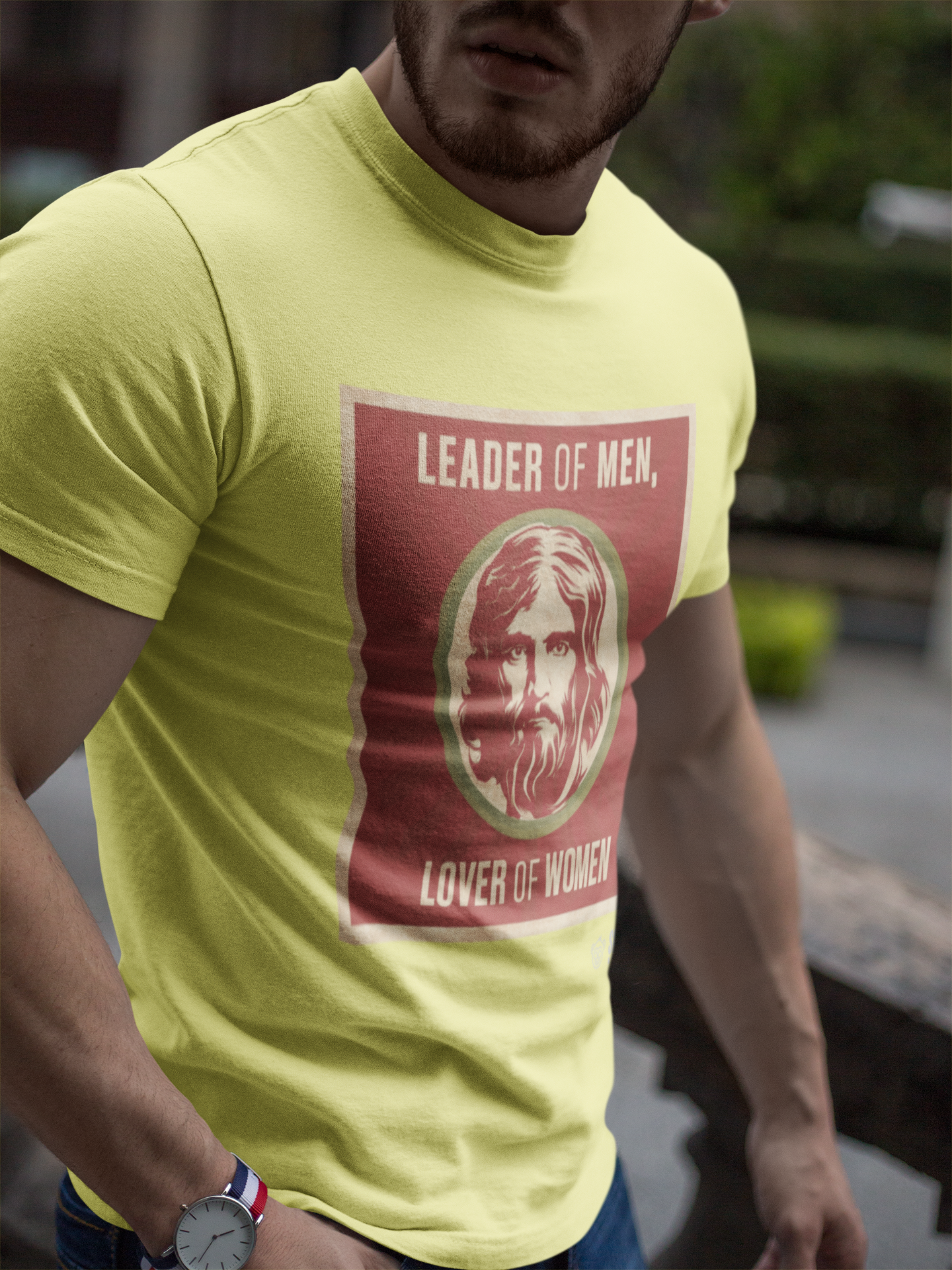 leader of men, lover of women t-shirt