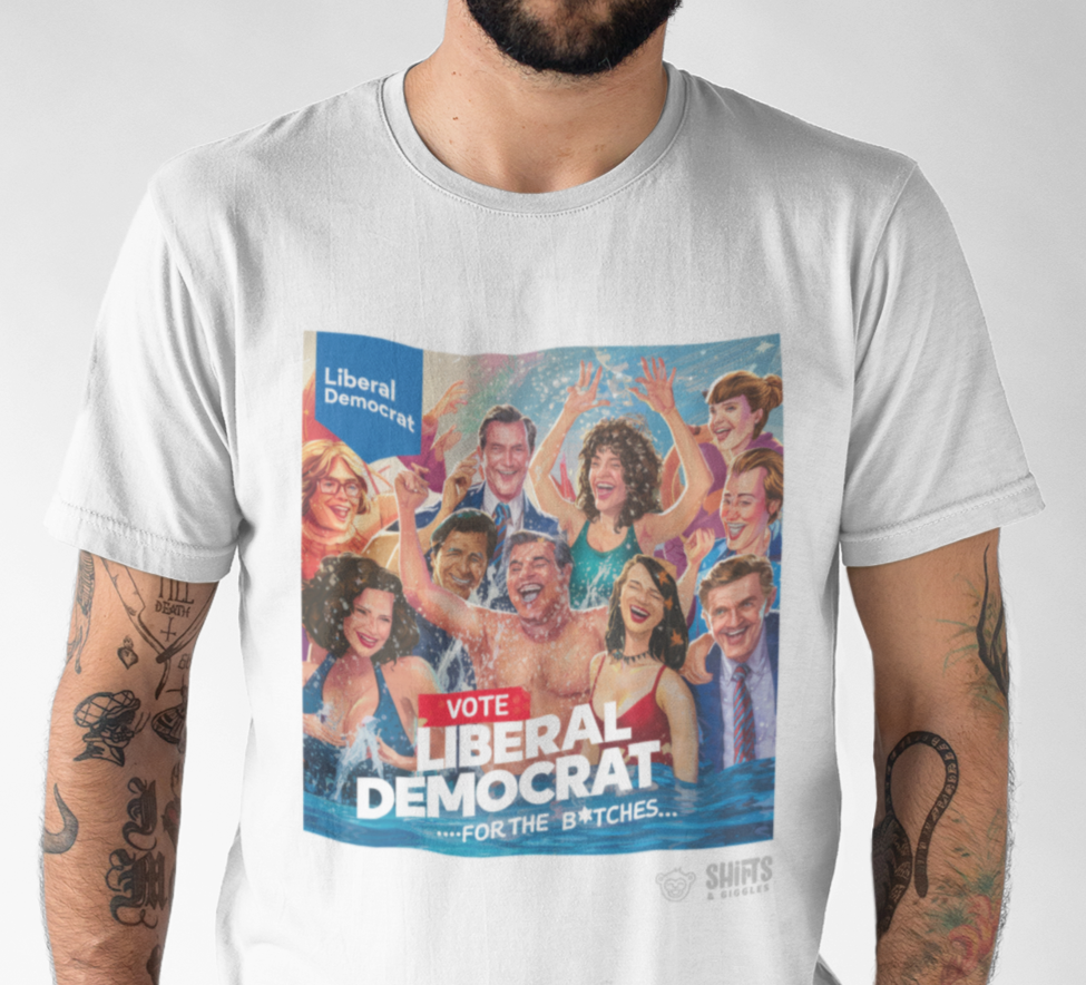 i vote lib dem for the b*tches t-shirt