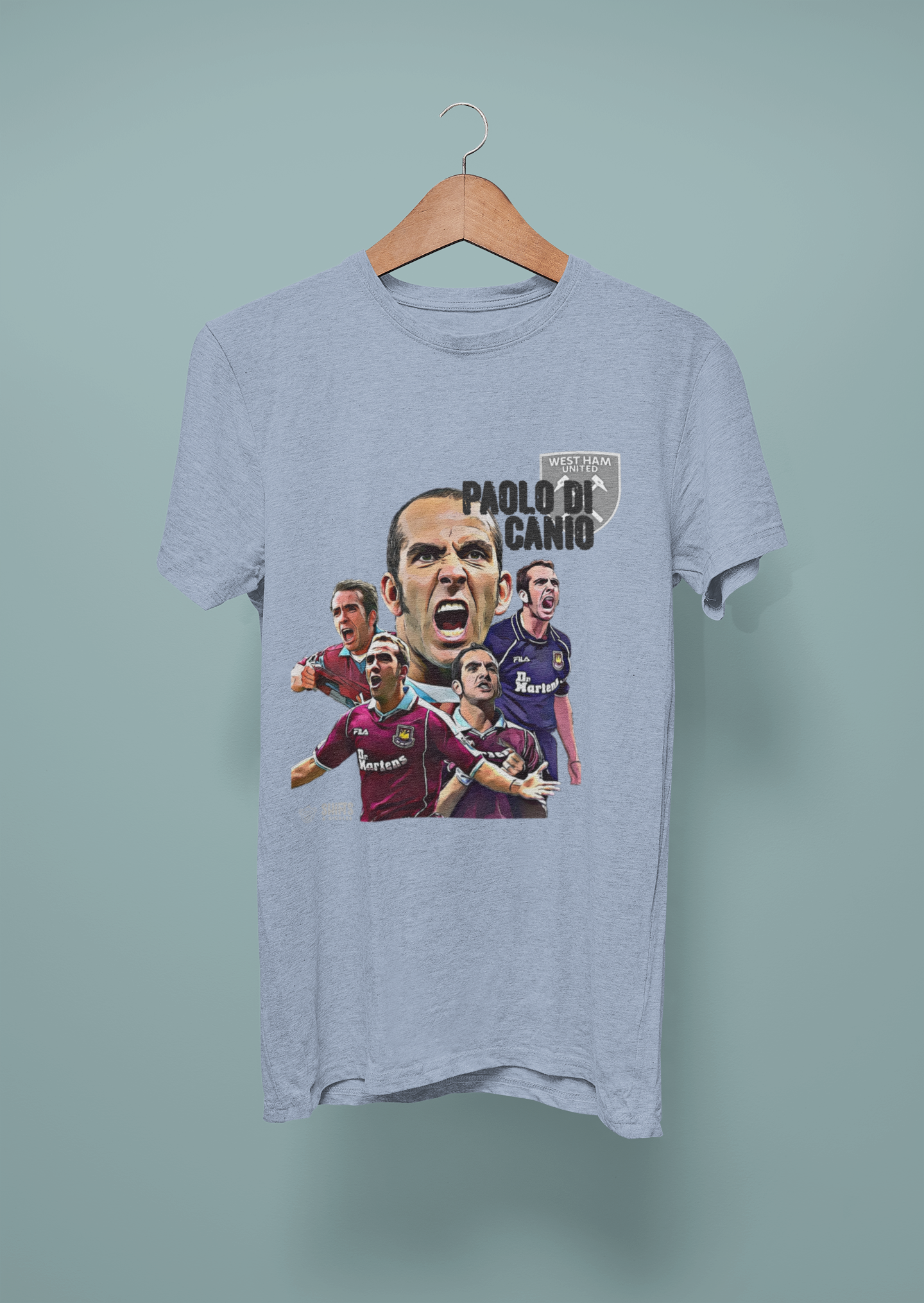 paolo di canio - football cult-hero t-shirt