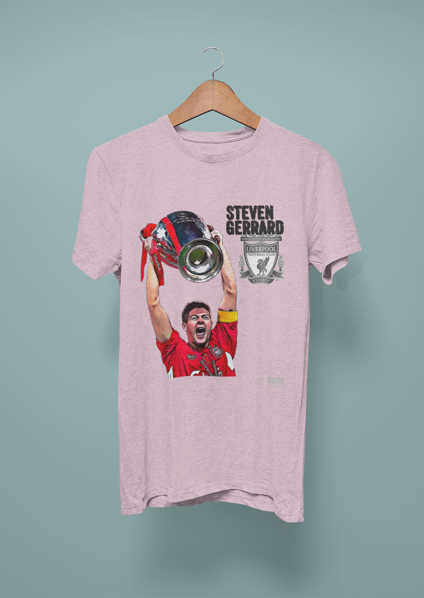 football legends t-shirt - steven gerrard