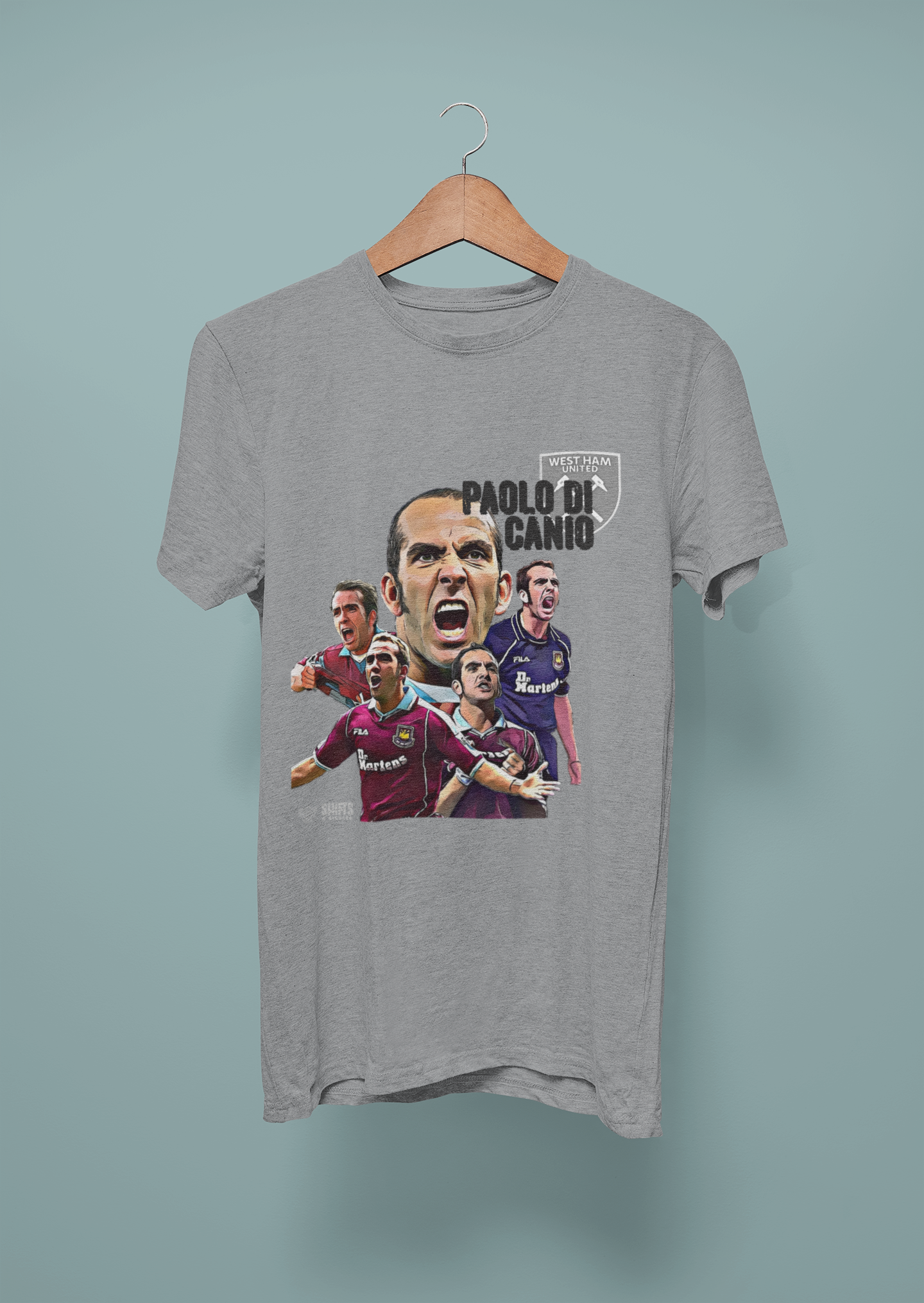 paolo di canio - football cult-hero t-shirt