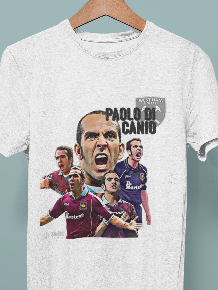 paolo di canio - football cult-hero t-shirt