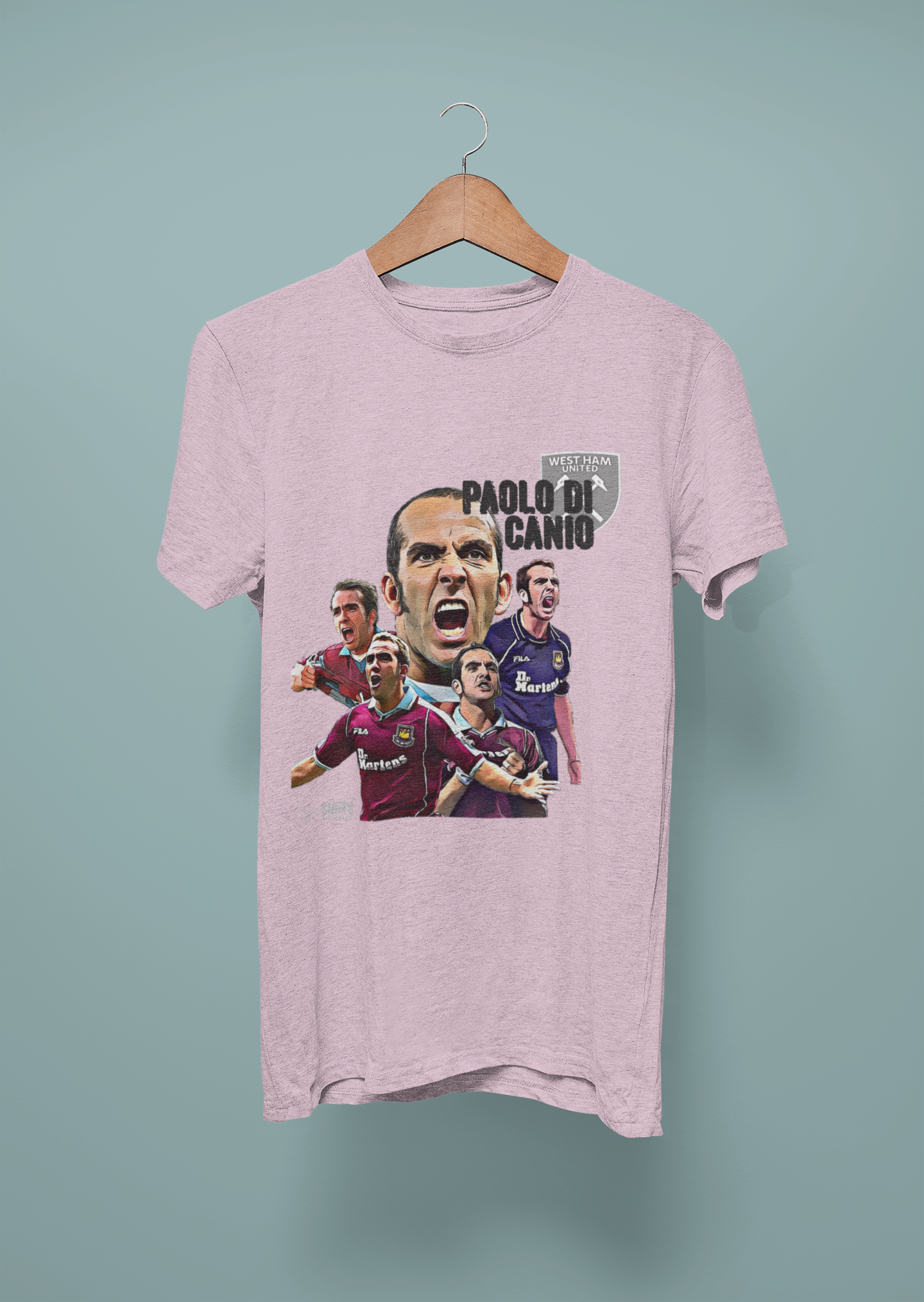 paolo di canio - football cult-hero t-shirt