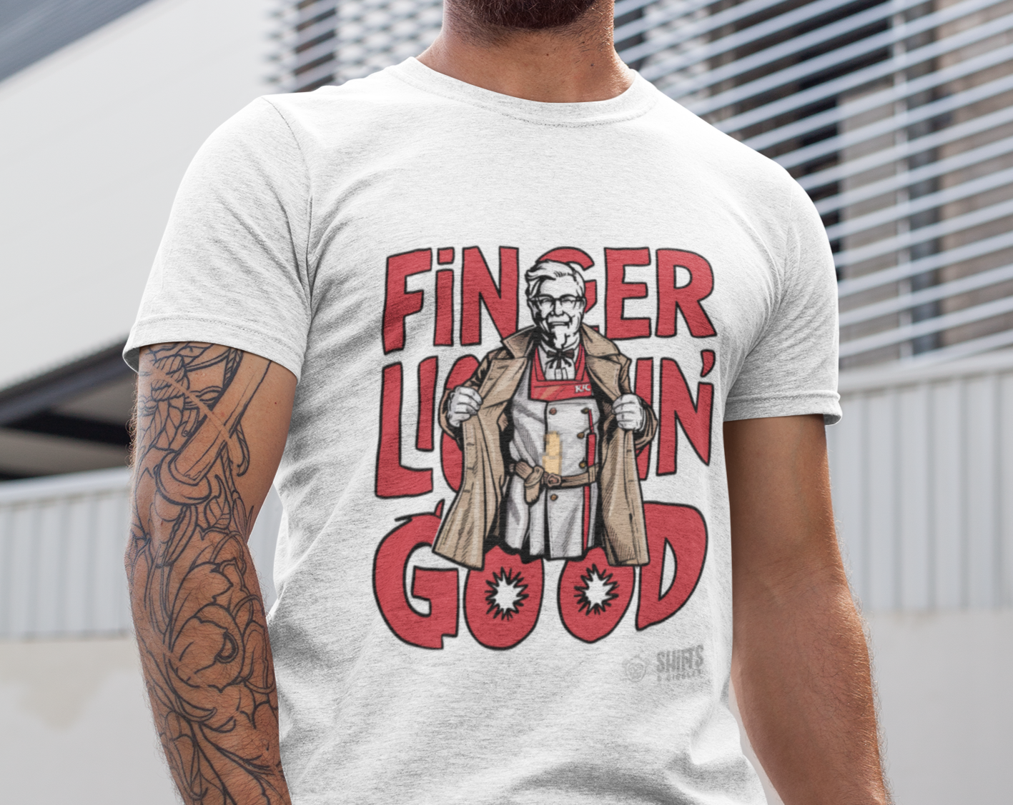 kfc - finger lickin good t-shirt