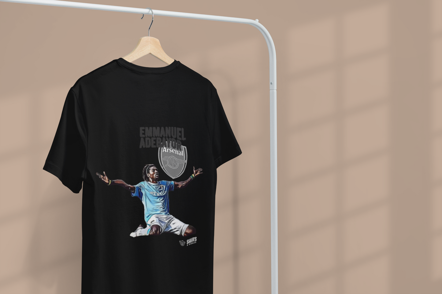 emmanuel adebayor - football cult hero t-shirt