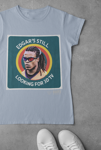 Edgar Davids Looking for 3D TV T-Shirt