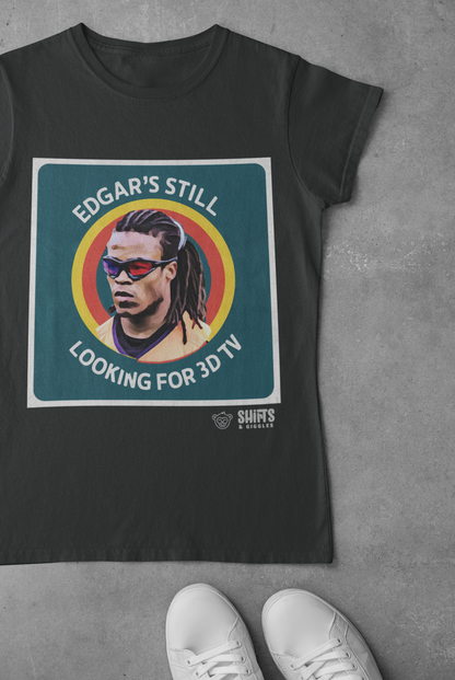 Edgar Davids Looking for 3D TV T-Shirt